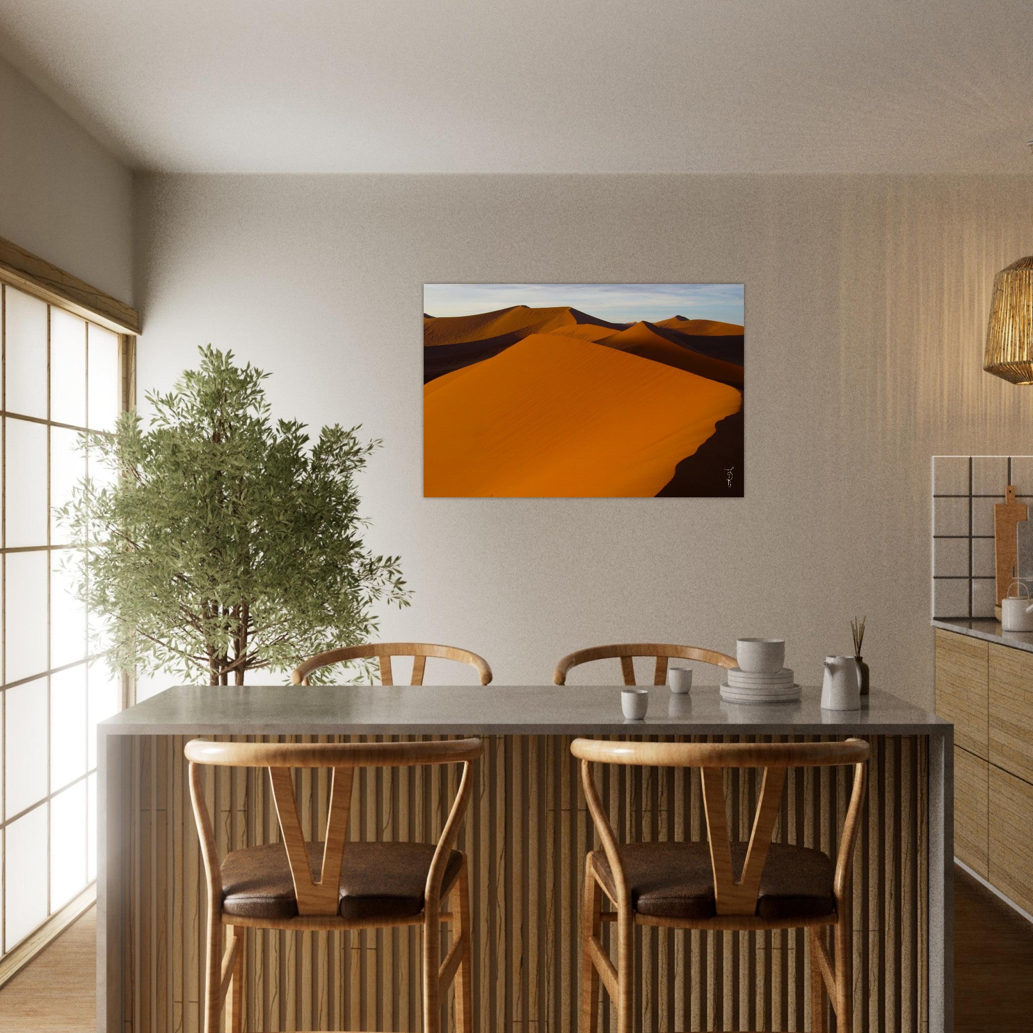 In the Desert - Wall Art Aluminum Print – DannyJ - The World in Color
